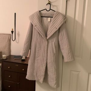 Vintage hooded puffy coat